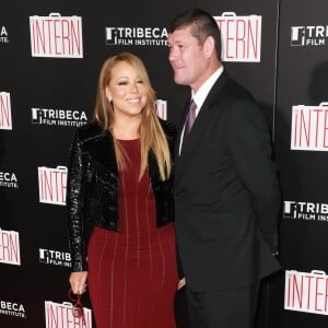 Mariah Carey et James Packer à New York. Le 21 septembre 2015.