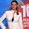 Tatiana Golovin, la joueuse de tennis française d'origine russe, durant la soirée de gala du 10ème Forum international de Peace and Sport au Sporting à Monaco le 7 décembre 2017. © Bruno Bebert/Bestimage
