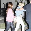 Exclusif - Selena Gomez est allée voir sa petite soeur danser avec son amie Francia Raisa à Los Angeles, le 9 décembre 2017 