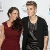 Justin Bieber et sa mère Pattie Mallette aux American Music Awards à Los Angeles le 18 novembre 2012