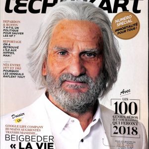 Le magazine Technikart des mois de décembre 2017 - janvier 2018