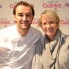 Cyril Lignac et Mercotte - 2e édition du Salon Cuisinez, Porte de Versailles, le 20 octobre 2012
