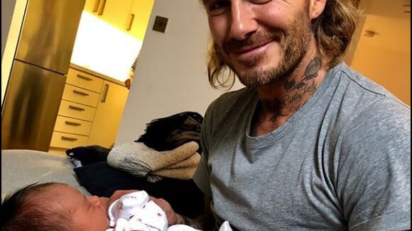 David Beckham : Ce nouveau bébé qui le fait déjà complètement craquer...
