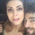 Candice Pascale et Agustin Galiana en répétitions pour la finale de "Danse avec les stars 8", Instagram, 11 décembre 2017
