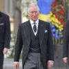 Le prince Charles - Obsèques du roi Michel de Roumanie à Bucarest, le 16 décembre 2017.