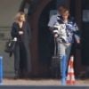 Justin Bieber et Selena Gomez prennent un jet privé à l'aéroport de Van Nuys à Los Angeles, le 16 décembre 2017