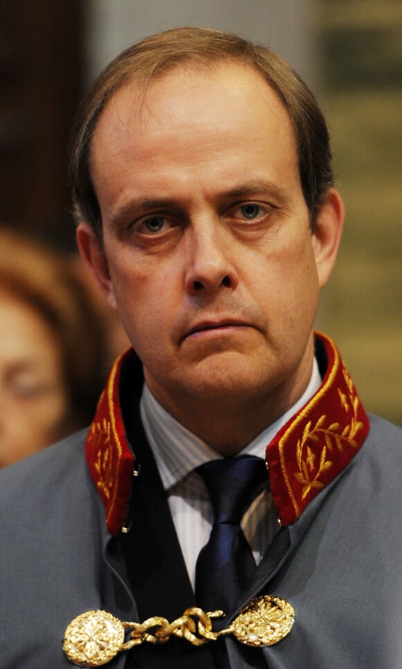 Jean d'Orléans, duc de Vendôme, à Rome le 30 mai 2011, fait commandeur dans l'Ordre de Francois 1er. © Eric Vandeville/ABACAPRESS.COM