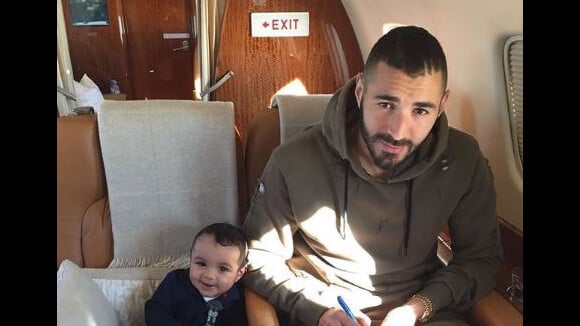 Karim Benzema : Moment de douceur avec son fils, sa fille et... un bébé tigre