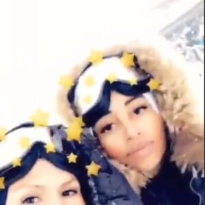 Vitaa et DemDem à Val d'Isère, 3 janvier 2018, Instagram