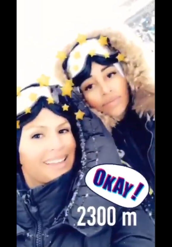 Vitaa et DemDem à Val d'Isère, 3 janvier 2018, Instagram