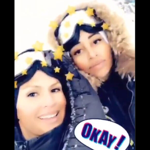 Vitaa et DemDem à Val d'Isère, 3 janvier 2018, Instagram