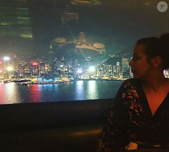 Pauline Ducruet à Hong Kong pour le Nouvel An 2018, photo Instagram.