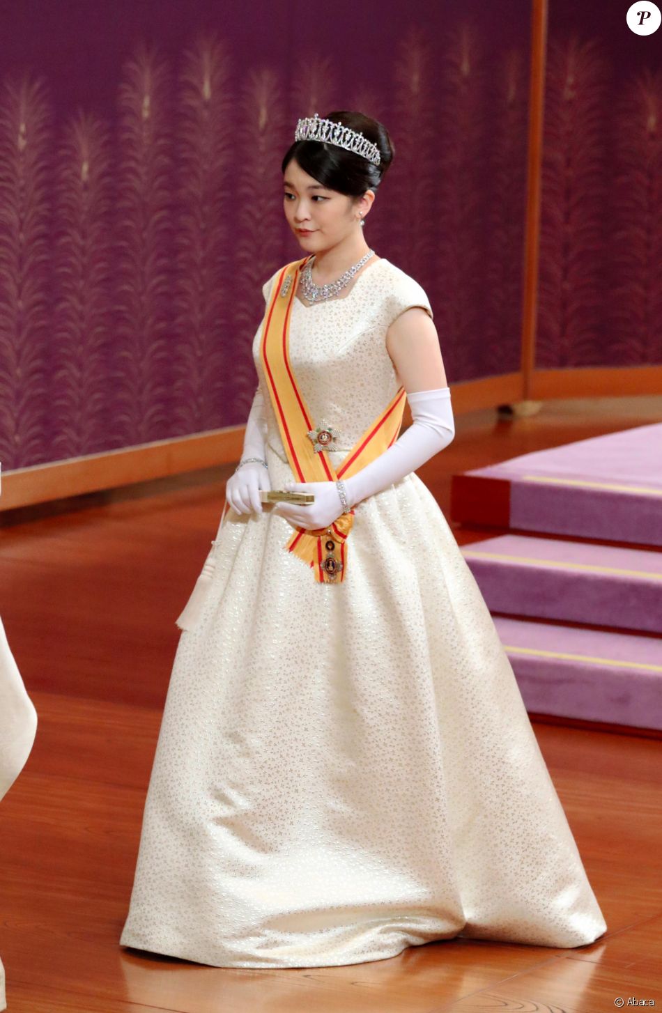 Limpossible Mariage De La Princesse Mako Du Japon La princesse Mako d'Akishino lors de la cérémonie officielle des voeux