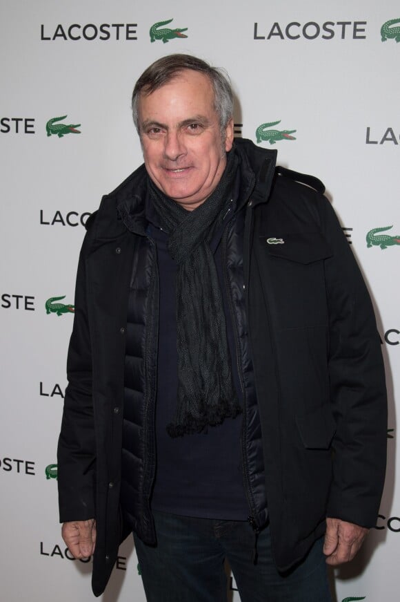 Dominique Chapatte - Soirée "Lacoste LT12 Beautiful Tennis" au "Faust"" à Paris le 22 janvier 2015.