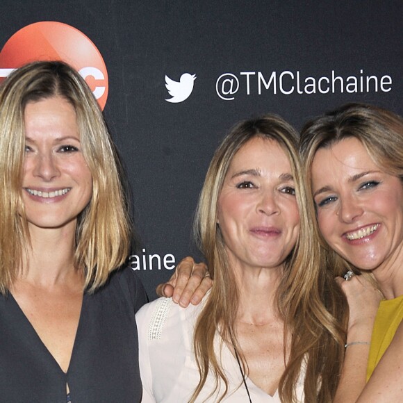 Laly Meignan, Hélène Rollès et Laure Guibert - People lors du showcase de Elsa Esnoult au Divan Du Monde à Paris, le 4 novembre 2014.