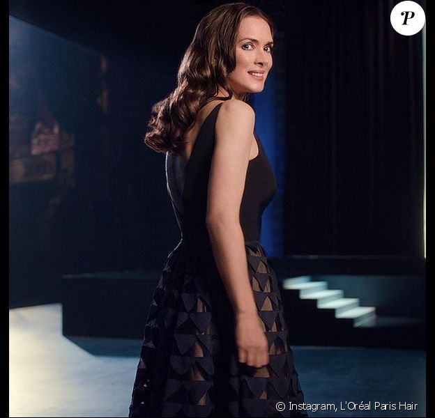 Winona Ryder est la nouvelle ambassadrice de L'Oréal Paris Hair.