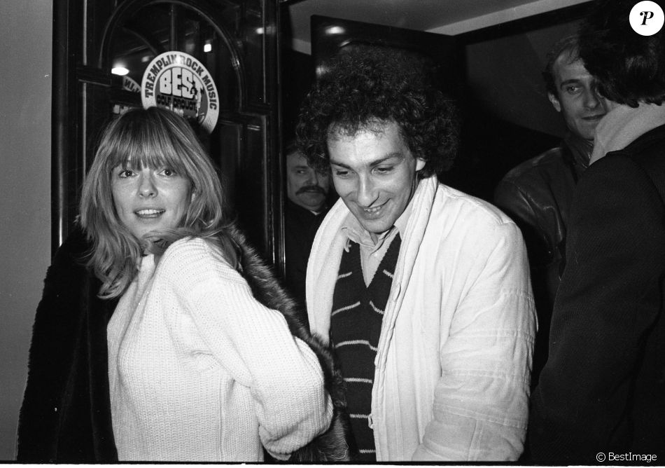 France Gall et Michel Berger en novembre 1980 à l'anniversaire du Golf ...