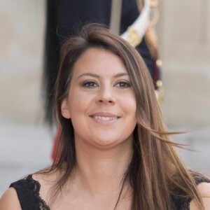 Marion Bartoli - Dîner d'état en l'honneur de la reine d'Angleterre donné par le président français François Hollande au palais de l'Elysée à Paris, le 6 juin 2014.