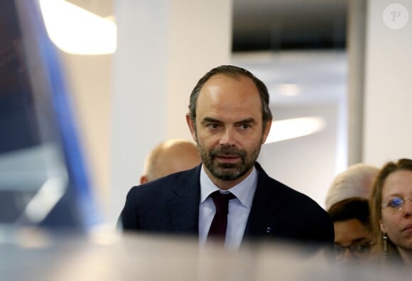 Le premier ministre Edouard Philippe et tous les services de Matignon se sont installés durant 3 jours dans le Lot avec Cahors comme quartier général. Il ont visité la ville de Figeac, sa médiathèque, son musée Champollion et sa vieille ville, le 15 décembre 2017. © Patrick Bernard/ Bestimage