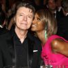David et Iman Bowie à New York. Avril 2011.