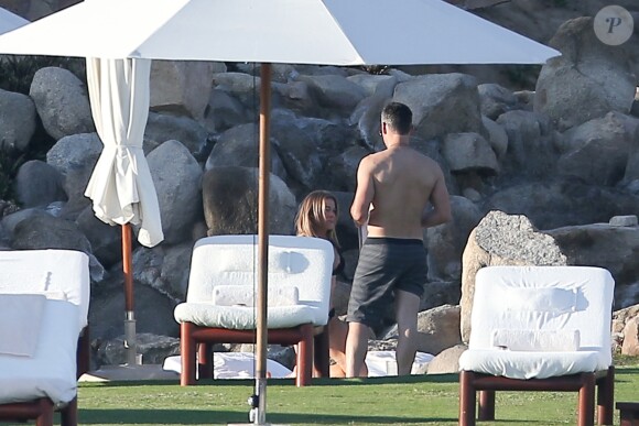 Exclusif - LeAnn Rimes et son mari Eddie Cibrian en vacances à Cabo San Lucas, Mexique, le 10 janvier 2018.