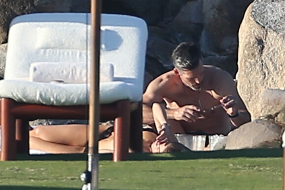 Exclusif - LeAnn Rimes et son mari Eddie Cibrian en vacances à Cabo San Lucas, Mexique, le 10 janvier 2018.