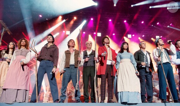 Concert des Enfoirés 2017, "Mission Enfoirés", tourné en janvier au Zénith de Toulouse et diffusé le vendredi 3 mars sur TF1.