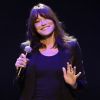 Carla Bruni en concert à Madrid le 10 janvier 2018.