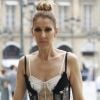Exclusif - Céline Dion quitte l'hôtel Royal Monceau et se rend dans les salons de la boutique "Schiaparelli" sur la place Vendôme à Paris le 1er aout 2017.