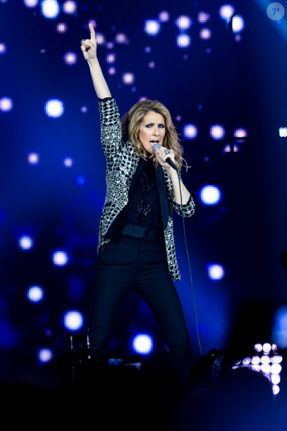 Concert de Céline Dion à Berlin le 23 juillet 2017.