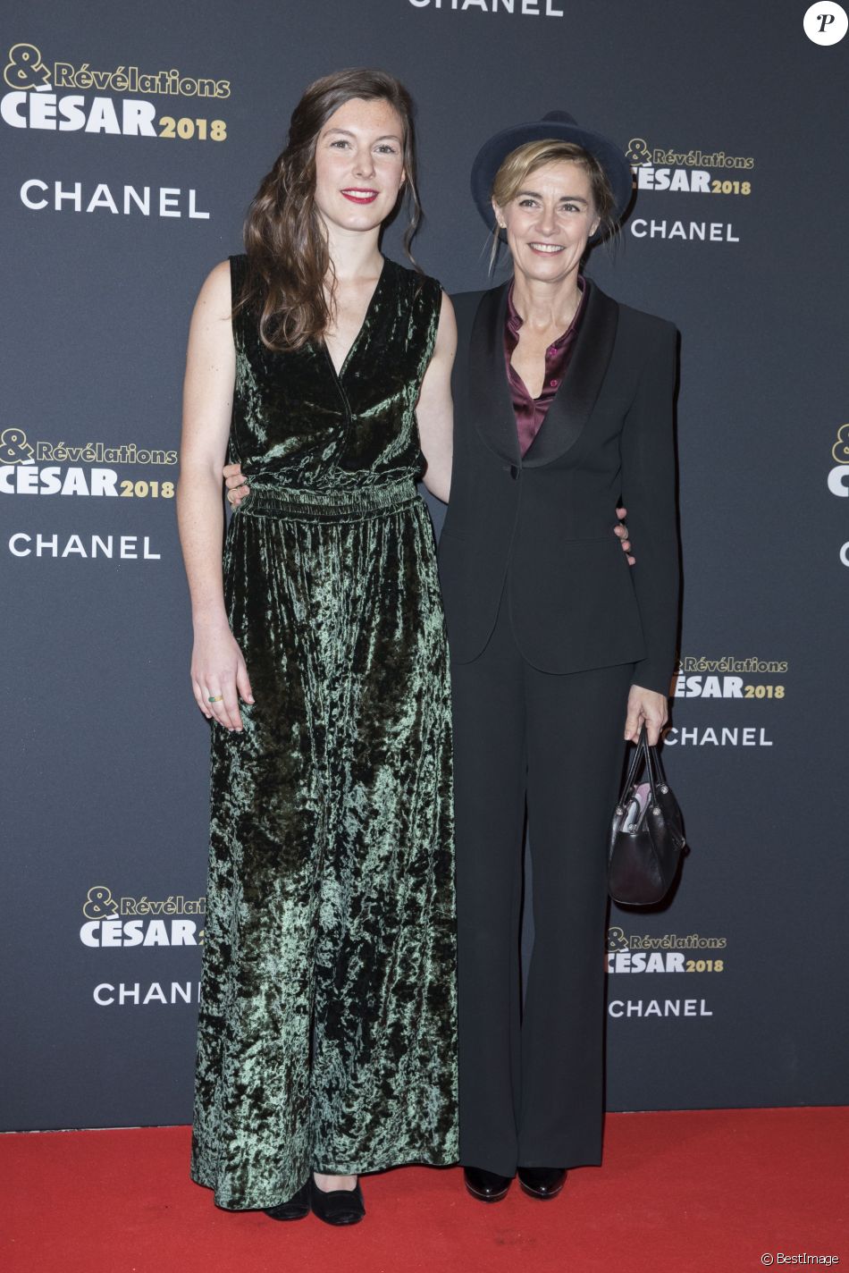 Louise Chevillotte et Anne Consigny - Dîner des révélations des Cesar