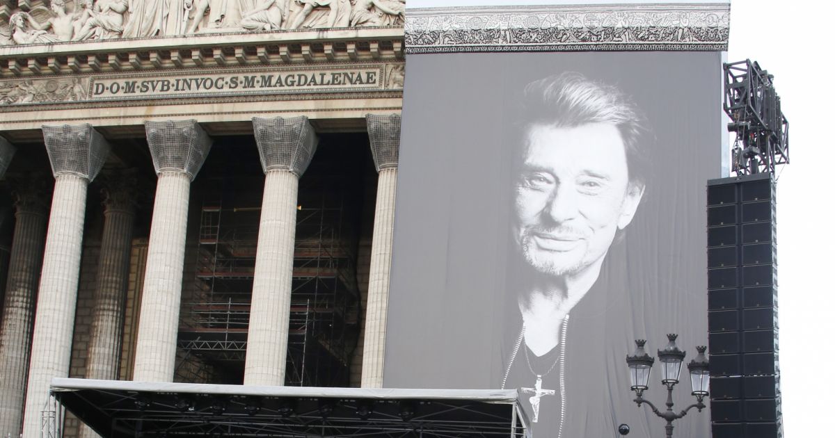 Obsèques Johnny Hallyday église De La Madeleine