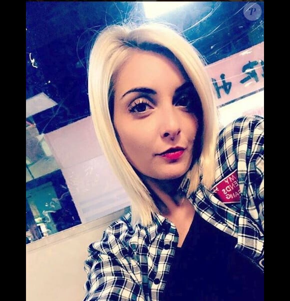 Priscilla Betti blonde, Instagram, octobre 2017