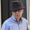 Woody Allen - Acteurs sur le tournage du nouveau film de W. Allen à New York, le 10 octobre 2017.