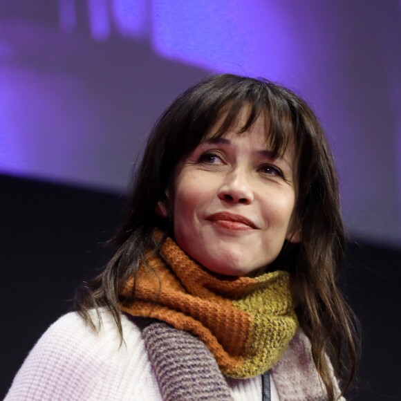 Sophie Marceau lors de la présentation du film "Mme Mills, une voisine si parfaite" au 21ème festival international du film de comédie de l'Alpe d'Huez le 19 janvier 2018. S.Marceau est la réalisatrice du film et interprète le rôle de Helène. © Dominique Jacovides / Bestimage