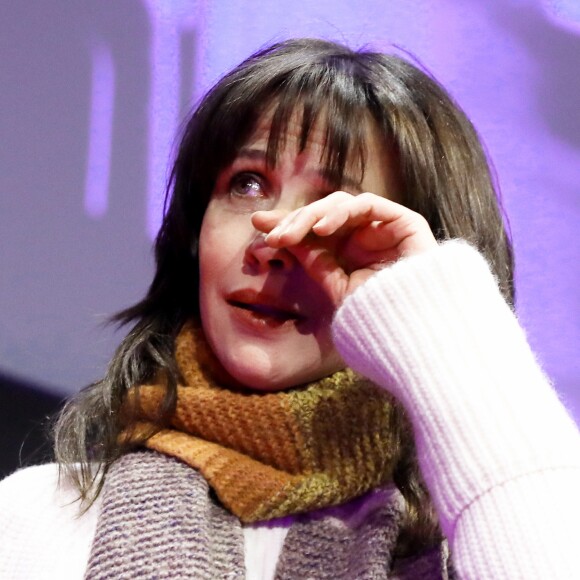 Sophie Marceau lors de la présentation du film "Mme Mills, une voisine si parfaite" au 21ème festival international du film de comédie de l'Alpe d'Huez le 19 janvier 2018. S.Marceau est la réalisatrice du film et interprète le rôle de Helène. © Dominique Jacovides / Bestimage