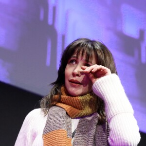 Sophie Marceau lors de la présentation du film "Mme Mills, une voisine si parfaite" au 21ème festival international du film de comédie de l'Alpe d'Huez le 19 janvier 2018. S.Marceau est la réalisatrice du film et interprète le rôle de Helène. © Dominique Jacovides / Bestimage