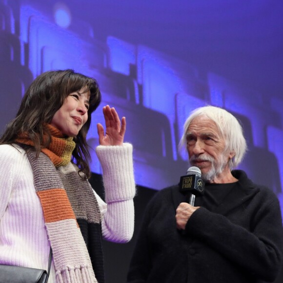 Sophie Marceau lors de la présentation du film "Mme Mills, une voisine si parfaite" au 21ème festival international du film de comédie de l'Alpe d'Huez le 19 janvier 2018. S.Marceau est la réalisatrice du film et interprète le rôle de Helène. © Dominique Jacovides / Bestimage