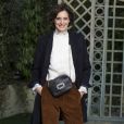 Inès de la Fressange - Défilé de mode « Chanel », collection Haute-Couture printemps-été 2018, au Grand Palais à Paris. Le 23 janvier 2018 © Olivier Borde / Bestimage