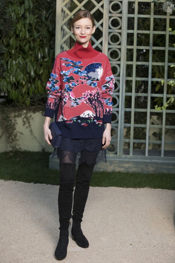 Audrey Marnay - Défilé de mode « Chanel », collection Haute-Couture printemps-été 2018, au Grand Palais à Paris. Le 23 janvier 2018 © Olivier Borde / Bestimage