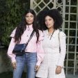 Ibeyi (Naomi Diaz et Lisa-Kainde Diaz) - Défilé de mode « Chanel », collection Haute-Couture printemps-été 2018, au Grand Palais à Paris. Le 23 janvier 2018 © Olivier Borde / Bestimage