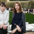 Astrid Bergès et Sofia Coppola - Défilé de mode « Chanel », collection Haute-Couture printemps-été 2018, au Grand Palais à Paris. Le 23 janvier 2018