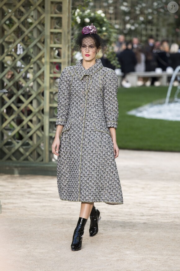 Défilé de mode printemps-été 2018 "Chanel" au Grand Palais à Paris Le 23 janvier 2018 © Olivier Borde / Bestimage
