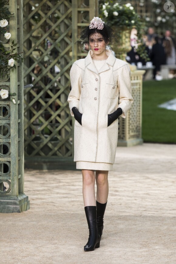 Défilé de mode printemps-été 2018 "Chanel" au Grand Palais à Paris Le 23 janvier 2018 © Olivier Borde / Bestimage