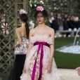 Défilé de mode printemps-été 2018 "Chanel" au Grand Palais à Paris Le 23 janvier 2018 © Olivier Borde / Bestimage