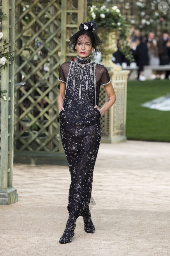 Défilé de mode printemps-été 2018 "Chanel" au Grand Palais à Paris Le 23 janvier 2018 © Olivier Borde / Bestimage