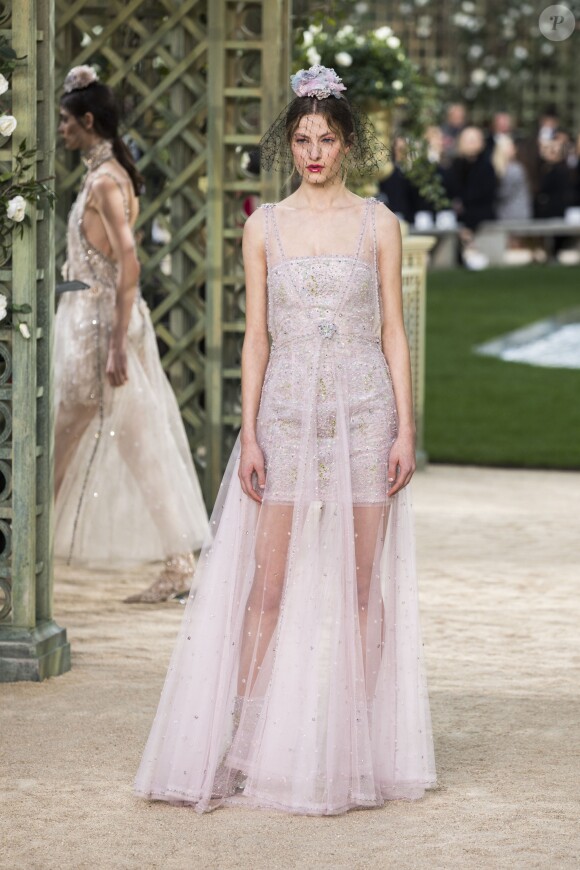Défilé de mode printemps-été 2018 "Chanel" au Grand Palais à Paris Le 23 janvier 2018 © Olivier Borde / Bestimage