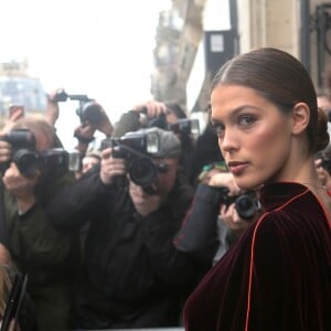 Iris Mittenaere au défilé de mode Jean Paul Gaultier, collection haute-couture printemps-été 2018, à Paris. Le 24 janvier 2018 © CVS - Veeren / Bestimage