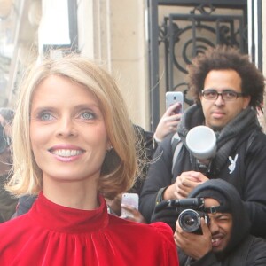 Sylvie Tellier au défilé de mode Jean Paul Gaultier, collection haute-couture printemps-été 2018, à Paris. Le 24 janvier 2018 © CVS - Veeren / Bestimage