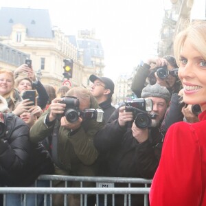 Sylvie Tellier au défilé de mode Jean Paul Gaultier, collection haute-couture printemps-été 2018, à Paris. Le 24 janvier 2018 © CVS - Veeren / Bestimage